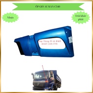 Ốp gió (gò má ) Xe AUMAN C160 C180 C260 dài 810 màu xanh không bao gồm đèn và cánh lướt gió (hàng tô