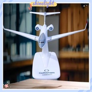 [Shinelight] 1PCS Gulfstream G650 Aircraft Diecast 1/200 Scale Airplane Model Planes G650ER Airplane