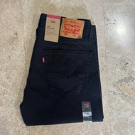 LEVI'S 505 Men's Twill Trousers Original Regular Stretch Black Wash 505-3274