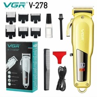 VGR V-278 Zero Adjustable Professional Rechargeable Hair trimmer Mesin Gunting Rambut