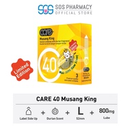 Care Condom 40 Musang King 3's (Limited Edition)