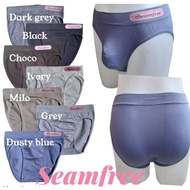 Men's Briefs Plain Seamfree Option 7 Colors