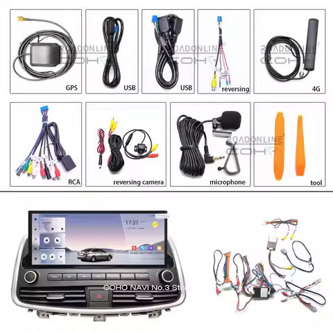 Car Radio For Nissan Teana J32 2008 - 2014 1920*720 Resolution UIS 7862S Octa-core 8+256gb Car Navig