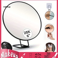 [Mk] Portable Magnifying Mirror Magnifying Mirror with Stand 10x/20x/30x Magnifying Handheld Makeup 