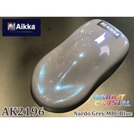 AIKKA Paints AK2196 Bright Crystal  Colour / NARDO GREY MBC BLUE / Warna Cat Kereta / Car &amp; Motor Body Paint