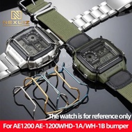 For Casio AE1200 AE-1200WHD-1A AE1300 Protective Bumper Modification High-Grade Steel Bumper Accesso