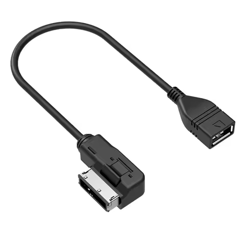AMI ADM USB USB AUX Music Cable Black For A4L A5 A8 Q5 Music Cable PVC For A4L A5 A8 Q5 1pcs Brand N