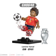 Bộ Đồ Chơi Lắp Ráp World Cup Bóng Đá Cristiano Ronaldo Schalke 04 Minion G0183 Bộ Đồ Chơi Lắp Ráp Mô