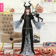 Halloween Costume Spiritual Love Zombie Vampire Female Witch Dark Long Dress Horror Zombie Costume