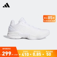 adidas阿迪达斯官方Pro Bounce 2018 Low男子团队款实战篮球鞋FW0903 白色 41(255mm)