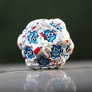 【现货】新款2026原创大D20金属超大尺寸20面跑团骰子 [In Stock] New 2026 Original Large D20 Metal Extra Large 20-Sided Dice