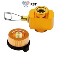 RunSabailTWO Stove Propane Refill Adapter Flat Tank Conversion Adapter Gas Filling Butane Butane Cyl