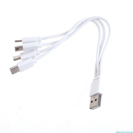dingdongaa Charging Cord Charging Cable USB to Type C Splitter Charging Cable with 2 4 Type C Male P