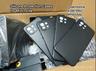 Silicone cases for Xiaomi 11 Lite, iPhone 13 Pro Max, Redmi NOTE 12 Turbo. Premium quality.  1 case 