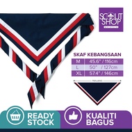 Scarf Pengakap / Skaf Pengakap / Skaf Kebangsaan Pengakap / Scarf Pengakap Malaysia