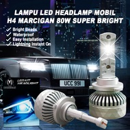 SUPER BRIGHT MARCIGAN CAR LED LIGHT H4 H11 HB3 80 WATT