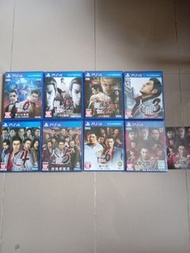 ps4 games 人中之龍0 人中之龍 極1 極2 鐵盒版 人中之龍3 人中之龍4 人中之龍5 人中之龍6 人中之龍7 龍如 桐生一馬 春日一番 人中之龍系列全套 0-7集 Sega 繁體中文版 遊