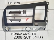 หน้ากากวิทยุ HONDA CIVIC FD RHD ปี 2008-2011 สำหรับเปลี่ยน จอ Android 9"