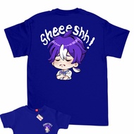 sakazuki kaos anak emote mobile legends sheeeshh sory uwu seri mlbb - v1 biru m 5-6 tahun