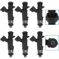 SCITOO 6Pcs 4 Holes Fuel Injector Fit for 2007-2010 for ford for Explorer, for 2007-2010 for ford fo