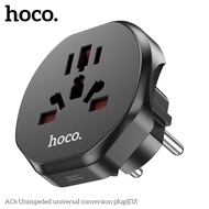 Ổ điện đa năng Hoco AC6 chân tròn cho dòng điện 110 - 250V nhỏ gọn