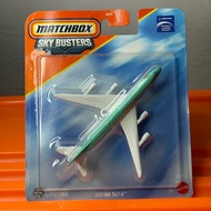 Matchbox Sky Busters Boeing 747-8 Boeing official license diecast Airplane