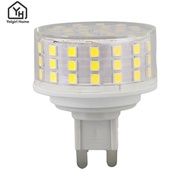 YELGIRLB G9 Light Bulb, Cool White Plastic G9 LED Bulb,  Compact LED Light Source Flicker Free LED R