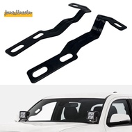 LED Light Pod Metal Hood Mount Bracket Ditch Hood Light Brackets Accessory for 2016-2020