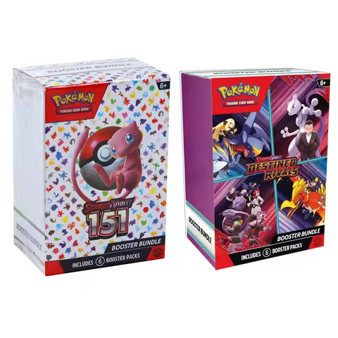 New Hot Pokemon Card V10 Booster Bundle Destined Rivals Prismatic Evolutions Scarlet Violet 151 Engl