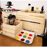 Wood Crate Home Decoration / Wood Storage Crate