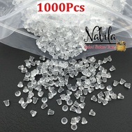 (1000pcs) Butt Rubber earring cover/ for earrings