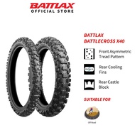 Bridgestone Battlax Battlecross X40 Off Road Motorcycle Tire 80/100/21 100/90/19 110/100/18 18 inch