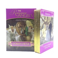 YQ5 The Romance Angels Tarot Oracle Cards Romance Angel Oracle Cards Bronzing Divination Tarot Card Board Game For Party