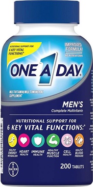 BAYER - One A Day, 男性專用複合維他命營養片，200 片, 平行進口