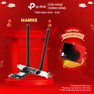 Card Mạng Không Dây Mercusys MA80XE Wi-Fi 6 | Băng Tần Kép Bluetooth 5.3 MU-MIMO Tốc Độ Cao