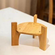 Beverage Dispenser Stand, Beverage Dispenser Support, Portable, Stable, Wooden