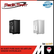 BE QUIET! PURE BASE 501 AIRFLOW WINDOW WHITE / BLACK ATX CASING