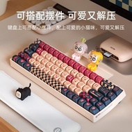 Lofree Lofree Lofree Small Tilted Wireless Bluetooth Mechanical Keyboard Girl High-Appearance Prince