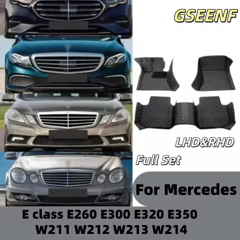 Customized Auto Carpet For Mercedes E class E260 E300 E320 E350 W211 W212 W213 W214 Car Floor Mats I