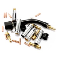tutoushop Welding Torch Fitting Link Rods Insulating Sleeves 15AK Goose Neck Bend Wrench Included Su