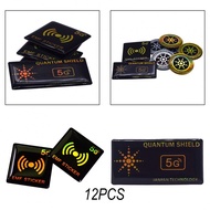 Effective Cell Phone Radiation Protection with 12 EMF Blocker Stickers