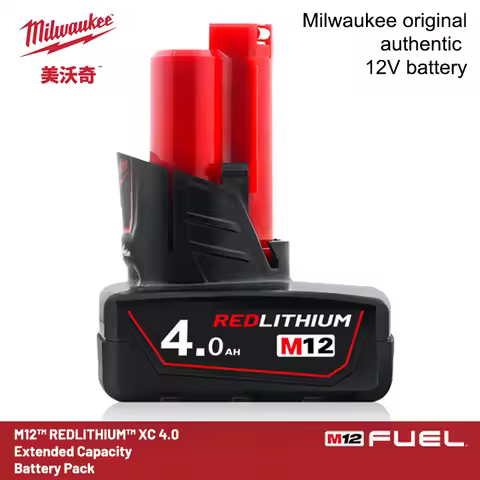 Milwaukee M12 12V rechargeable battery 3Ah/5Ah/6Ah XC wireless tool 48-11-2402 48-11-2411 48-11-2040