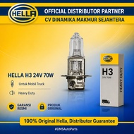 Hella Car Lights Halogen Bulbs H3 24V 70W 1pcs - Premium Car Accessories Lights For Universal Car Ty