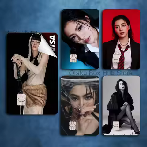 Peraya Malisorn Faye Card Stickers Credit Visa Debit Bank Charge Card Bus Metro Waterproof Sticker D