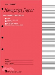 Manuscript Paper ─ Pink Cover