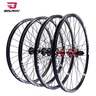 Bolany MTB Wheelset 26/27.5/29er Quick Release/Thru Axle NBK Bearing 32 Spoke Hub  Bike Wheels Tubeless /Inner Tube Rim