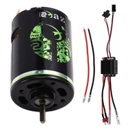 540 Brushed Motor RC Crawler Motor ESC Brushed Electric Speed Controller BEC for 1/10 RC Car /AXIAL/