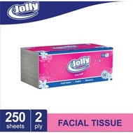 TISSUE 250S JOLLY / FACIAL TISSUE 250 SHEET 2 PLY JOLLY / TISSUE JOLLY