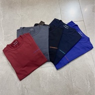 Ea7 Men's Short-Sleeved T-Shirt Simple Multifunctional Pure Cotton Printed Short-Sleeved Shirt