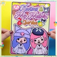 Toca Life World Quiet Book Toca Hospital paper doll paper doll house princess doll house sanrio pape